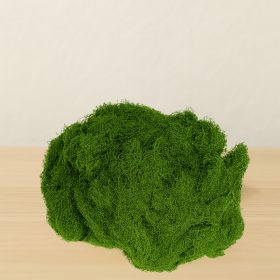   Élethű moha selyemhatású szálakból- klasszikus mohazöld