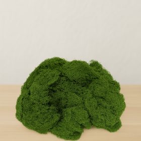 Élethű moha selyemhatású szálakból- mély mohazöld