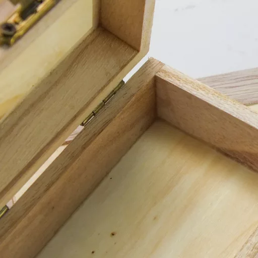 Natúr fa peremes doboz szett – festéshez, decoupage technikához