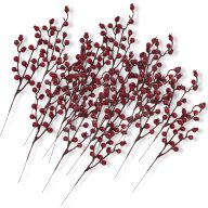 Havas csipkebogyó ág 20db/csomag 150/# – virágdekorációhoz, koszorúhoz