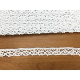 Pamut csipke fehér 1,5cm széles