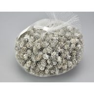 Mini hamvas tobozok 0,5kg/csomag – koszorúhoz, természetes dekorációhoz