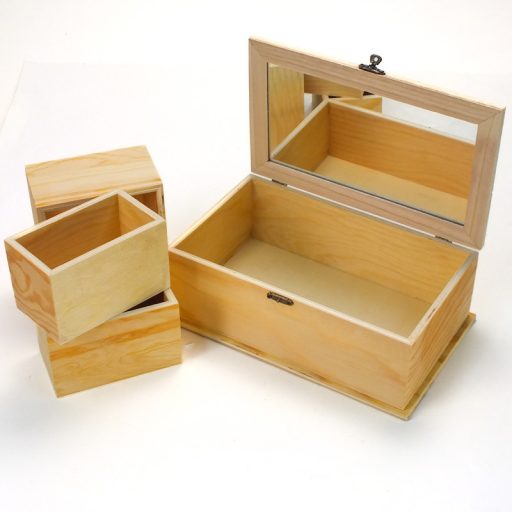 Natúr ékszertartó – festéshez, decoupage technikához