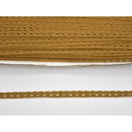 Bronz pamut csipke 1cm*2méter – kreatív dekorációhoz