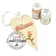 Csináld magad - Anyák napi szív "Mama" – anyák napi dekorációhoz