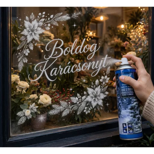Hó spray 150ml – karácsonyi dekorációhoz – Szezonok, alkalmak