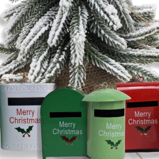 Fém postaláda 9cm – koszorúkészítéshez – Koszorú alapok, asztal- és ajtódísz kellékek