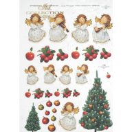 Rizspapír A4 – decoupage technikához – Rizspapírok, kartonok, egyéb papírok #R0174