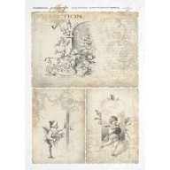 Rizspapír A4 – decoupage technikához – Rizspapírok, kartonok, egyéb papírok #R0190