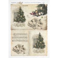 Rizspapír A4 – decoupage technikához – Rizspapírok, kartonok, egyéb papírok #R0194