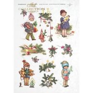 Rizspapír A4 – decoupage technikához – Rizspapírok, kartonok, egyéb papírok #R0205