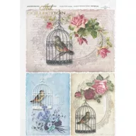 Rizspapír A4 – decoupage technikához – Rizspapírok, kartonok, egyéb papírok