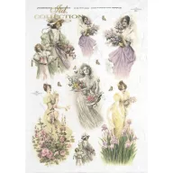 Rizspapír A4 – decoupage technikához – Rizspapírok, kartonok, egyéb papírok #R0319