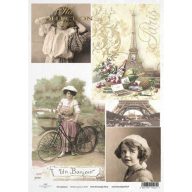 Rizspapír A4 – decoupage technikához – Rizspapírok, kartonok, egyéb papírok #R0441