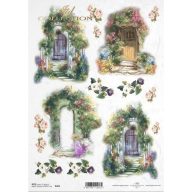 Rizspapír A4 – decoupage technikához – Rizspapírok, kartonok, egyéb papírok #R0461