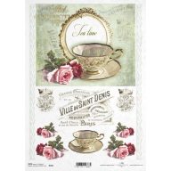 Rizspapír A4 – decoupage technikához – Rizspapírok, kartonok, egyéb papírok #R0491