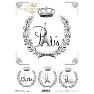 Rizspapír A4 – decoupage technikához – Rizspapírok, kartonok, egyéb papírok #R0520