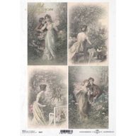 Rizspapír A4 – decoupage technikához – Rizspapírok, kartonok, egyéb papírok #R0697