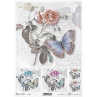 Rizspapír A4 – decoupage technikához – Rizspapírok, kartonok, egyéb papírok #R0738