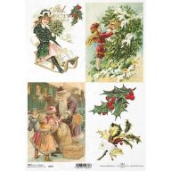 Rizspapír A4 – decoupage technikához – Rizspapírok, kartonok, egyéb papírok #R0787