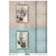 Rizspapír A4 – decoupage technikához – Rizspapírok, kartonok, egyéb papírok #R0813