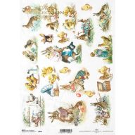 Rizspapír A4 – decoupage technikához – Rizspapírok, kartonok, egyéb papírok #R0844