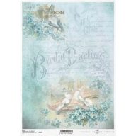 Rizspapír A4 – decoupage technikához – Rizspapírok, kartonok, egyéb papírok #R0975