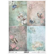 Rizspapír A4 – decoupage technikához – Rizspapírok, kartonok, egyéb papírok #R0979