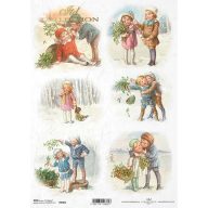 Rizspapír A4 – decoupage technikához – Rizspapírok, kartonok, egyéb papírok #R1001