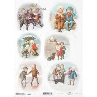 Rizspapír A4 – decoupage technikához – Rizspapírok, kartonok, egyéb papírok #R1002