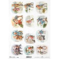 Rizspapír A4 – decoupage technikához – Rizspapírok, kartonok, egyéb papírok #R1003