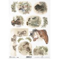 Rizspapír A4 – decoupage technikához – Rizspapírok, kartonok, egyéb papírok #R1018