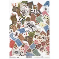 Rizspapír A4 – decoupage technikához – Rizspapírok, kartonok, egyéb papírok #R1033
