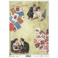 Rizspapír A4 – decoupage technikához – Rizspapírok, kartonok, egyéb papírok #R1034