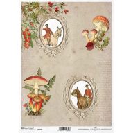 Rizspapír A4 – decoupage technikához – Rizspapírok, kartonok, egyéb papírok #R1037