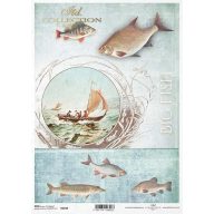 Rizspapír A4 – decoupage technikához – Rizspapírok, kartonok, egyéb papírok #R1038