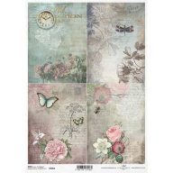 Rizspapír A4 – decoupage technikához – Rizspapírok, kartonok, egyéb papírok #R1064