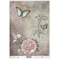 Rizspapír A4 – decoupage technikához – Rizspapírok, kartonok, egyéb papírok #R1065