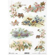 Rizspapír A4 – decoupage technikához – Rizspapírok, kartonok, egyéb papírok #R1070