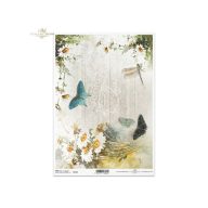 Rizspapír ITD-R1183 – decoupage technikához – Rizspapírok, kartonok, egyéb papírok