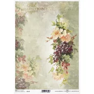 Rizspapír A4 – decoupage technikához – Rizspapírok, kartonok, egyéb papírok #R1197