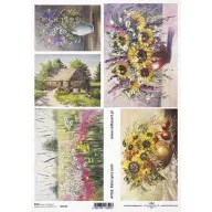 Rizspapír A4 – decoupage technikához – Rizspapírok, kartonok, egyéb papírok #R1240
