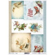 Rizspapír A4 – decoupage technikához – Rizspapírok, kartonok, egyéb papírok #R1282