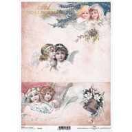 Rizspapír A4 – decoupage technikához – Rizspapírok, kartonok, egyéb papírok #R1305