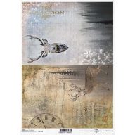 Rizspapír A4 – decoupage technikához – Rizspapírok, kartonok, egyéb papírok #R1313