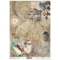 Rizspapír A4 – decoupage technikához – Rizspapírok, kartonok, egyéb papírok #R1322