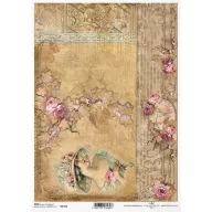 Rizspapír A4 – decoupage technikához – Rizspapírok, kartonok, egyéb papírok #R1325