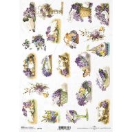 Rizspapír A4 – decoupage technikához – Rizspapírok, kartonok, egyéb papírok #R1341