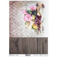 Rizspapír A4 – decoupage technikához – Rizspapírok, kartonok, egyéb papírok #R1382