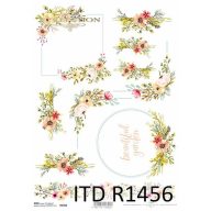 Rizspapír A4 – decoupage technikához – Rizspapírok, kartonok, egyéb papírok #R1456